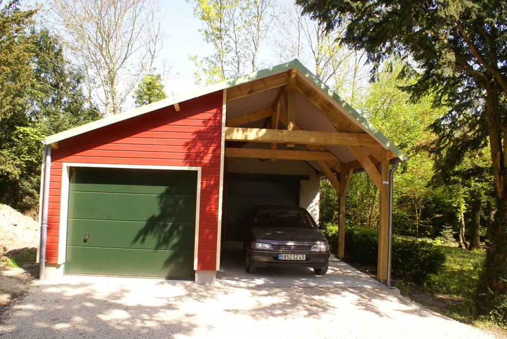Aménagement d'une maison scandinave avec garage - GB Architecture à Orléans